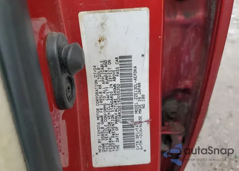 2005 Toyota Corolla Ce from USA, damaged, VIN JTDBR32E152055352